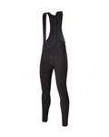 SANTINI Lange Fahrradhose mit Trägern - RARO WINTER - Schwarz