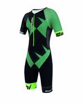 SANTINI Fahrradoverall - X IRONMAN CUPIO - Schwarz/Grün
