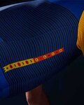 SANTINI Kurzarm Fahrradtrikot - NIBALI SQUALO - Rot/Blau/Gelb