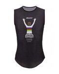 SANTINI Ärmelloses Fahrrad-Shirt - UCI GOODWOOD1982 - Regenbogen/Schwarz