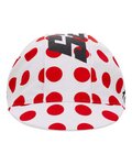 SANTINI Fahrradmütze - TOUR DE FRANCE 2024 - Rot/Weiß