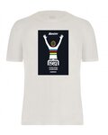 SANTINI Kurzarm Fahrrad-Shirt - UCI GOODWOOD 1982 - Weiß