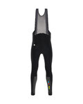 SANTINI Lange Fahrradhose mit Trägern - UCI RAINBOW 2020 - Schwarz