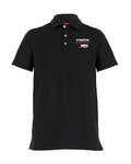 SANTINI Kurzarm Fahrrad-Shirt - TREK 2019 POLO - Schwarz