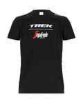 SANTINI Kurzarm Fahrrad-Shirt - TREK 2019  - Schwarz