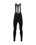 SANTINI Lange Fahrradhose mit Trägern - UCI RAINBOW WINTER - Schwarz