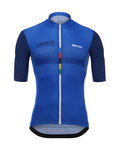 SANTINI Kurzarm Fahrradtrikot - DAMA - Blau