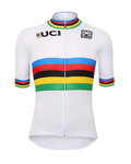 SANTINI Kurzarm Fahrradtrikot - UCI WORLD CHAMP 2017 - Weiß