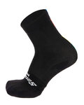 SANTINI Klassische Fahrradsocken - UCI RAINBOW - Schwarz