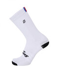 SANTINI Klassische Fahrradsocken - UCI RAINBOW - Weiß
