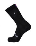 SANTINI Klassische Fahrradsocken - UCI RAINBOW - Schwarz