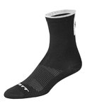 SCOTT Klassische Fahrradsocken - ROAD LONG - Weiß/Schwarz