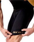 SCOTT Kurze Fahrradhose mit Trägern - RC PREMIUM - Gelb/Schwarz