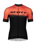 SCOTT Kurzarm Fahrradtrikot - RC PRO 2019 - Orange/Schwarz