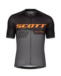 SCOTT Kurzarm Fahrradtrikot - RC TEAM 10 - Schwarz/Orange