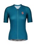 SCOTT Kurzarm Fahrradtrikot - RC PREMIUM LADY - Blau