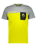 SCOTT Kurzarm Fahrrad-Shirt - FACTORY TEAM - Gelb/Grau/Schwarz