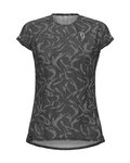 SCOTT Kurzarm Fahrrad-Shirt - KINABALU LADY - Weiß/Schwarz/Grau