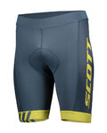 SCOTT Fahrradshorts ohne Träger - SCOTT RC TEAM - Gelb/Blau