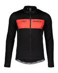 SCOTT Fahrrad-Thermojacke - RC WARM HYBRID WB - Schwarz/Rot