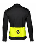 SCOTT Fahrrad-Thermojacke - RC WARM HYBRID WB - Gelb/Schwarz