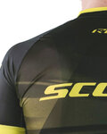 SCOTT Kurzarm Fahrradtrikot - RC PRO 2020 - Schwarz/Gelb