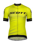 SCOTT Kurzarm Fahrradtrikot - RC PRO 2020 - Gelb/Schwarz