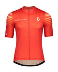 SCOTT Kurzarm Fahrradtrikot - RC TEAM 10 - Rot/Weiß