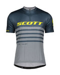 SCOTT Kurzarm Fahrradtrikot - RC TEAM 20 MTB - Gelb/Blau