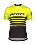 SCOTT Kurzarm Fahrradtrikot - RC TEAM 20 - Schwarz/Gelb