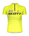 SCOTT Kurzarm Fahrradtrikot - RC PRO JUNIOR - Gelb