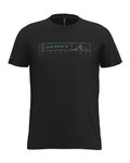 SCOTT Kurzarm Fahrrad-Shirt - 10 NO SHORTCUTS - Schwarz