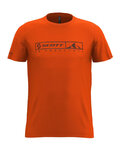 SCOTT Kurzarm Fahrrad-Shirt - 10 NO SHORTCUTS - Orange