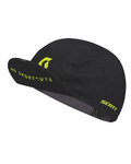 SCOTT Fahrradmütze - NO SHORTCUTS - Schwarz/Gelb