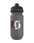 SCOTT Fahrrad-Wasserflasche - CORPORATE G4 600 ml - Schwarz/Transparent