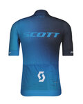 SCOTT Kurzarm Fahrradtrikot - RC PRO 2021 - Blau/Weiß
