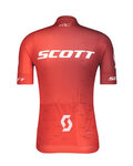 SCOTT Kurzarm Radtrikot und Shorts - RC PRO 2021 - Rot/Schwarz