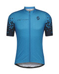 SCOTT Kurzarm Fahrradtrikot - RC TEAM 10 - Blau
