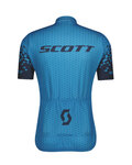 SCOTT Kurzarm Fahrradtrikot - RC TEAM 10 - Blau
