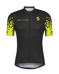 SCOTT Kurzarm Radtrikot und Shorts - RC TEAM 10 - Schwarz/Gelb