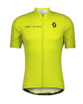SCOTT Kurzarm Radtrikot und Shorts - RC TEAM 10 - Gelb/Schwarz