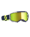 SCOTT Fahrradsonnenbrille - FURY - Gelb/Grau/Blau