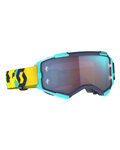 SCOTT Fahrradsonnenbrille - FURY - Blau/Gelb