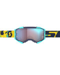 SCOTT Fahrradsonnenbrille - FURY - Blau/Gelb