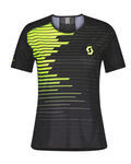 SCOTT Kurzarm Fahrrad-Shirt - RC RUN LADY - Schwarz/Gelb