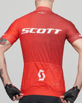 SCOTT Kurzarm Fahrradtrikot - RC PRO 2021 - Rot/Weiß