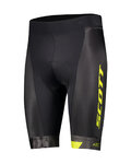 SCOTT Kurzarm Radtrikot und Shorts - RC TEAM 10 - Schwarz/Gelb