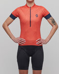 SCOTT Kurzarm Fahrradtrikot - ENDURANCE 20 LADY - Rot