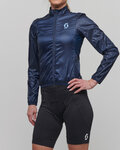 SCOTT Winddichte Fahrradjacke - ENDURANCE  LADY - Blau