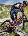SCOTT Kurzarm Fahrradtrikot - TRAIL VERTIC LADY - Hellblau